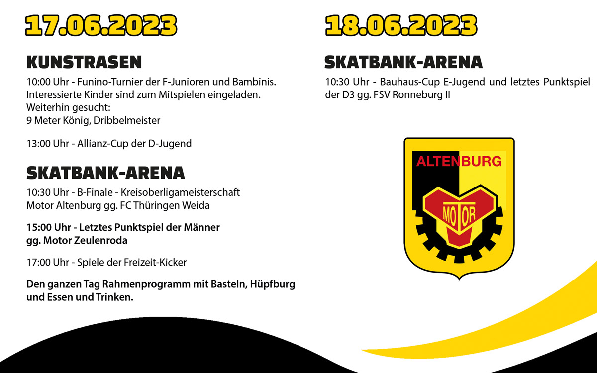 Motor Altenburg - Vereinsfest