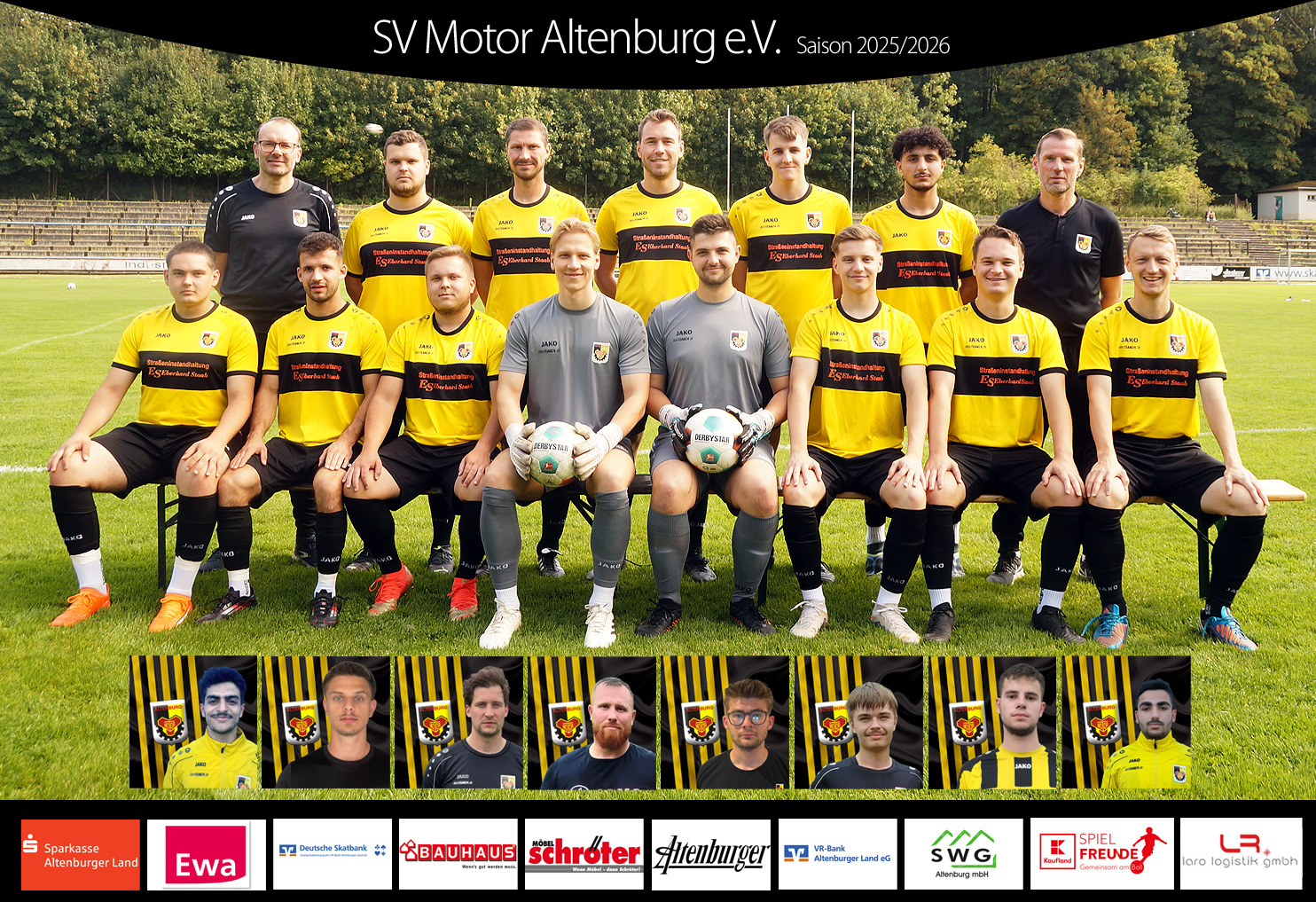 Foto SV Motor Altenburg 1. Mannschaft