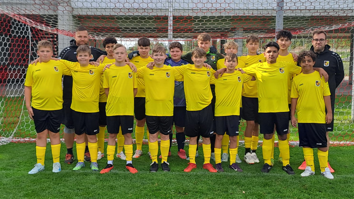 Teamfoto C-Junioren Motor Altenburg