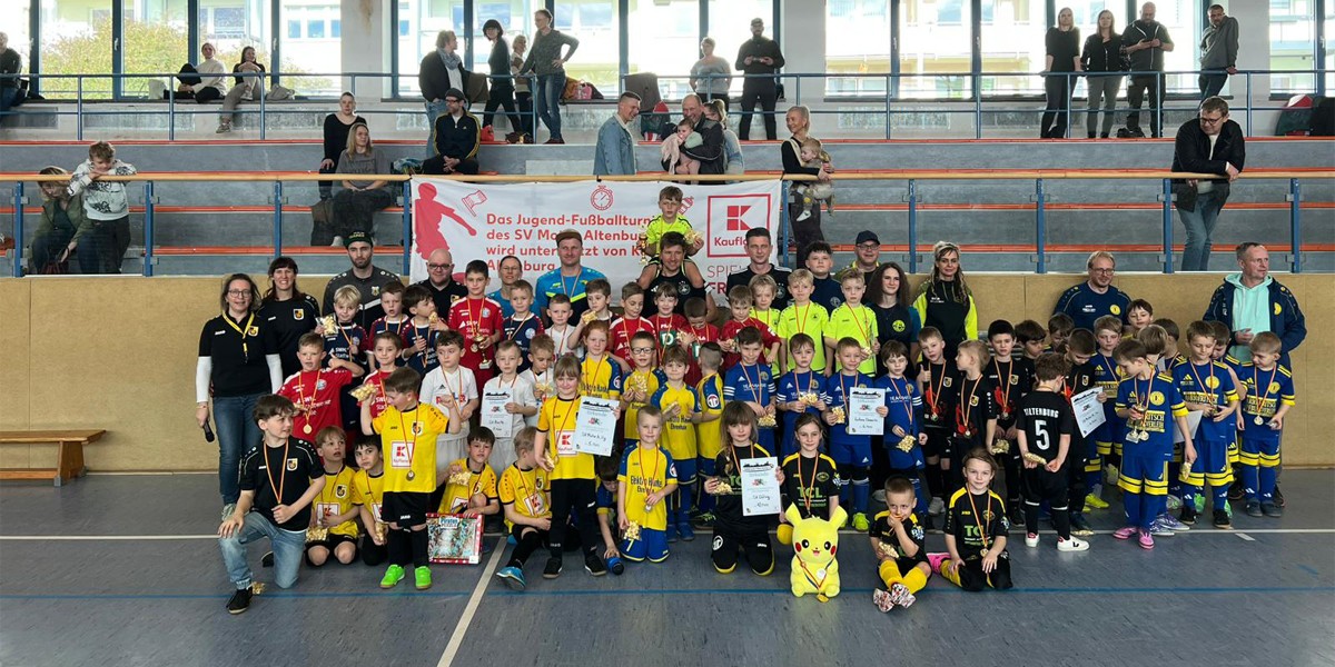 Erfolgreiche Turnierserie der Nachwuchsmannschaften des SV Motor Altenburg
