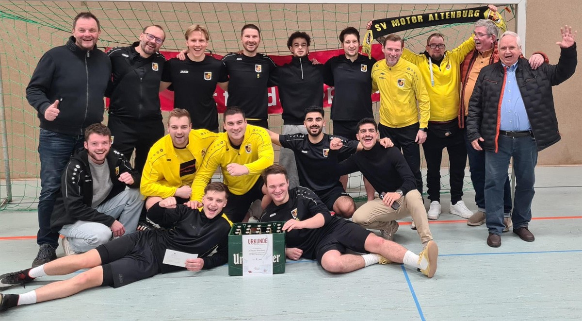 Motor erneut in der Halle erfolgreich