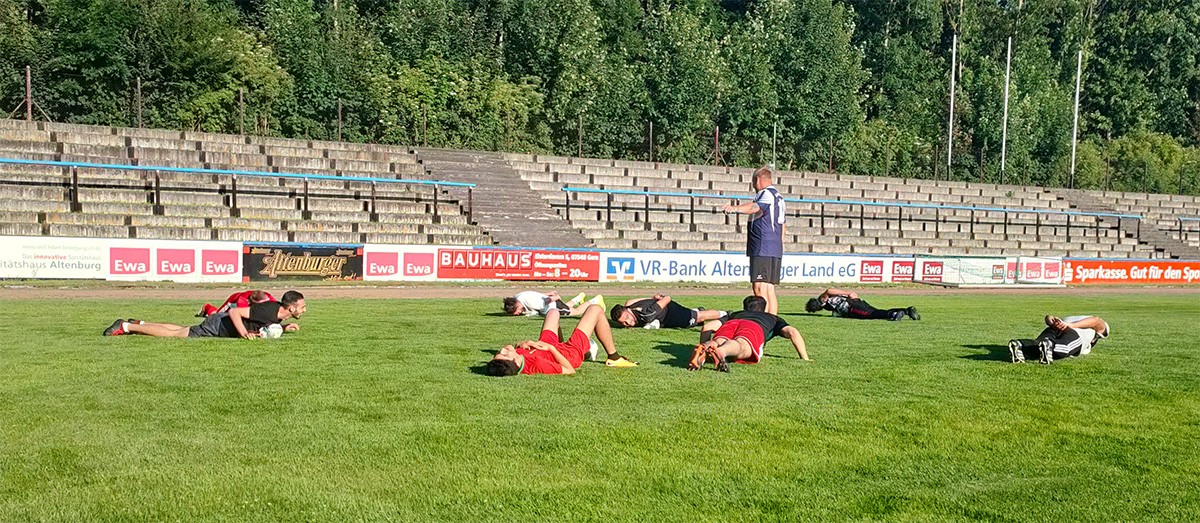 Trainingsauftakt für unsere zukünftige 2. Mannschaft