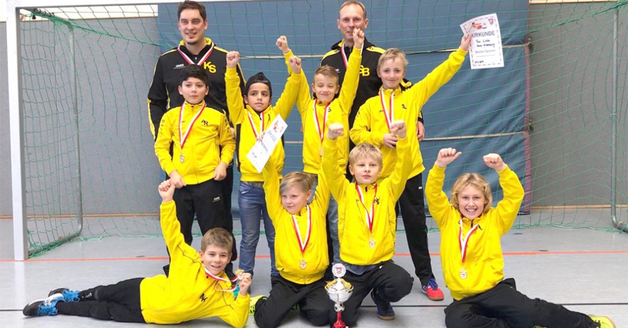Motor F-Junioren gelingt Turniersieg in Gößnitz