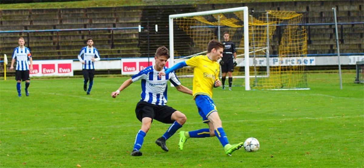 Szene vom 2:1 Motor-Sieg aus dem Jahre 2019